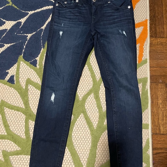 True Religion halle mid rise super skinny 28 - Picture 6 of 7